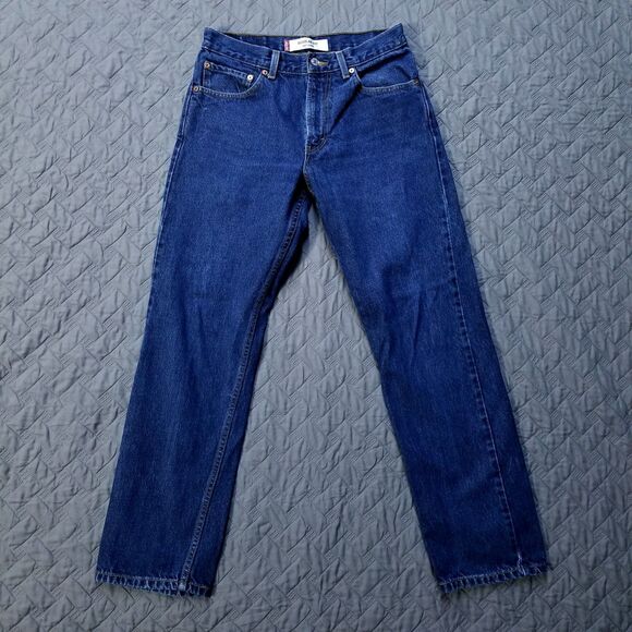 Levi's Other - Levis Jeans Mens 29X30 Blue 505 Straight Regular Fit Dark Wash American Denim